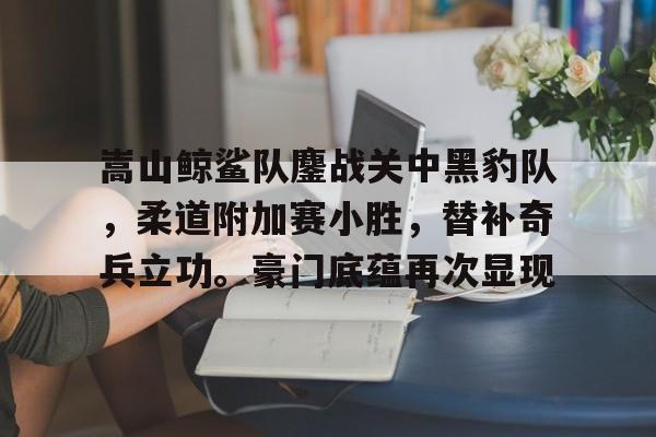 包含嵩山鲸鲨队鏖战关中黑豹队，柔道附加赛小胜，替补奇兵立功。豪门底蕴再次显现的词条-开云体育官网